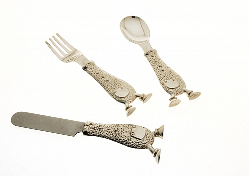 PTILOU, design Richard Lauret, cutlery for very important small persons - © Lauret Studio