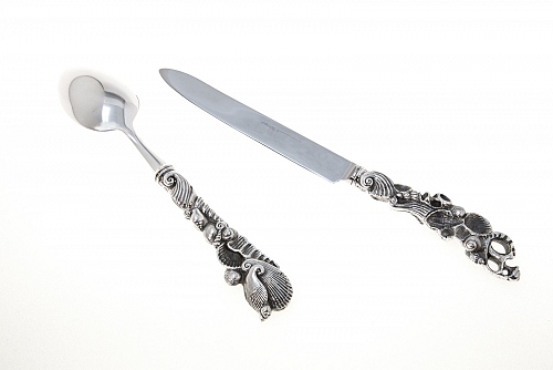 AntinEA, butterdish & spreader - © Lauret Studio