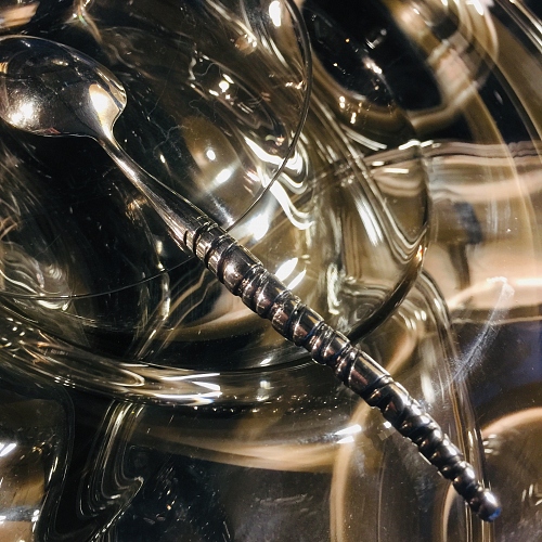 Collection Oryx. Design Richard Lauret. Moccha spoon. Individual silver pla - © Lauret Studio