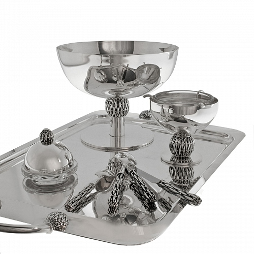 BAMBOU - Table accessories, caviar bowls & decoration table, butterdish... - © Lauret Studio