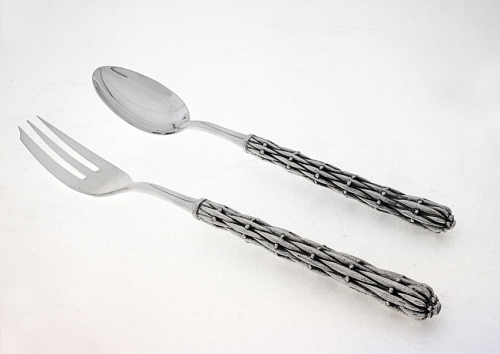 Serving fork & serving spoon - © Lauret Studio